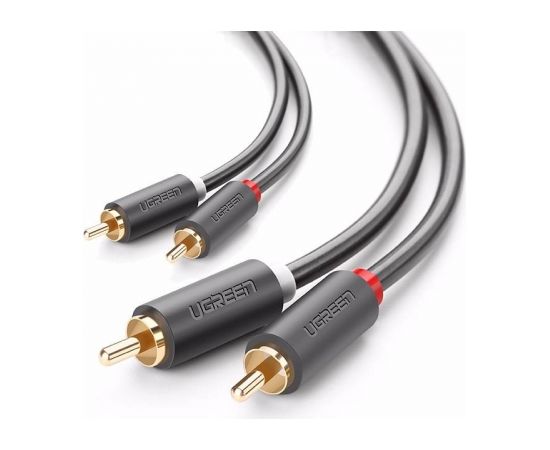 UGREEN 2RCA (Cinch) to 2RCA (Cinch) Cable 2m (black)