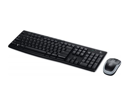 Logitech clear Desktop MK270 black USB