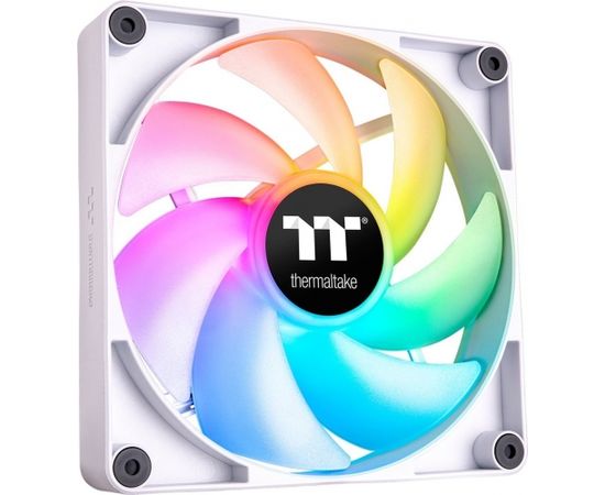 Thermaltake CT120 ARGB Sync PC Cooling Fan White, case fan (white, pack of 2, without controller)