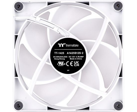 Thermaltake CT120 ARGB Sync PC Cooling Fan White, case fan (white, pack of 2, without controller)