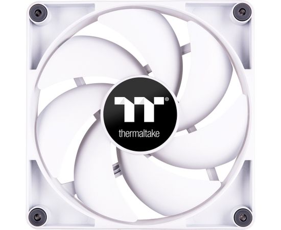 Thermaltake CT120 PC Cooling Fan White, case fan (white, pack of 2)