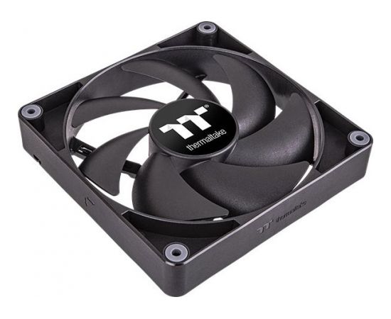 Thermaltake CT120 PC Cooling Fan, Case Fan (black, Pack of 2)
