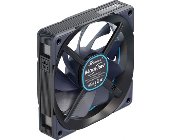 Seasonic MagFlow 1225 PWM, case fan (black, 3-fan kit)