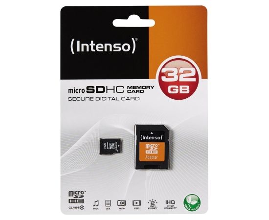 Intenso microSD 32GB 5/21 Class 4 +AD