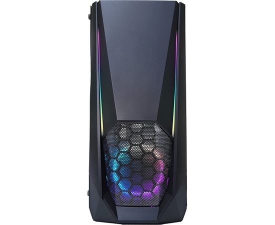 Xilence Xilent Blast, tower case (black, tempered glass)