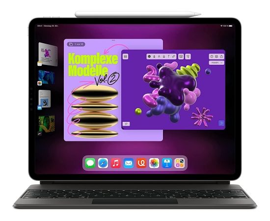 Apple iPad Pro 11" (1 TB), tablet PC (silver, 5G, Gen 4 / 2022) Планшетные ПК