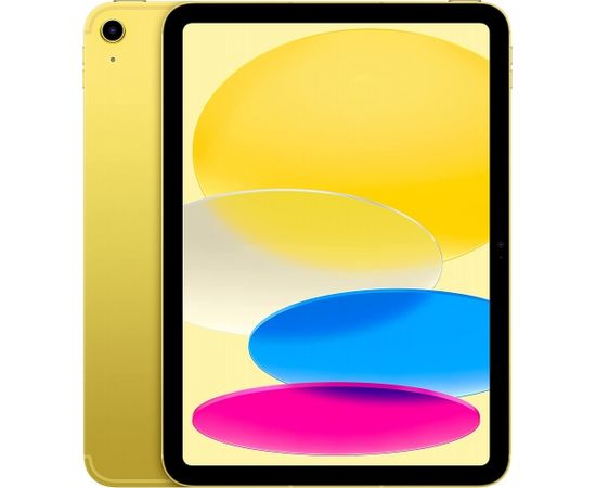 Apple iPad 256GB, tablet PC (yellow, 5G, Gen 10 / 2022)