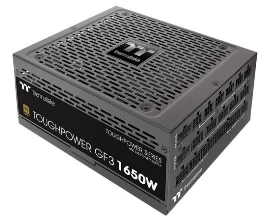 Thermaltake Toughpower GF3 1650W, PC power supply (black, 11x PCIe, cable management, 1650 watts) Блоки питания
