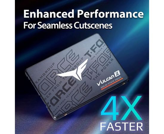 Team Group VULCAN Z - 512GB - SSD - SATA - 2.5