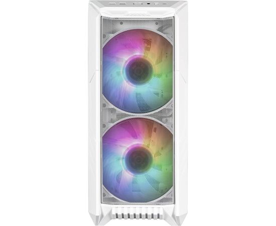 Cooler Master HAF 500 White, tower case (white, tempered glass)