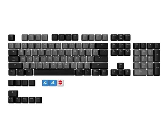 Sharkoon SKILLER SAC20, keycap (black, 114 pieces, ANSI layout (US))