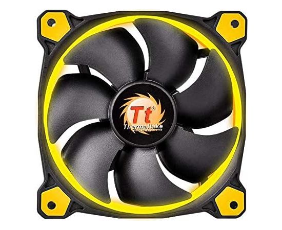 Thermaltake Riing 14 LED Yellow 140x140x25, case fan (black/yellow)