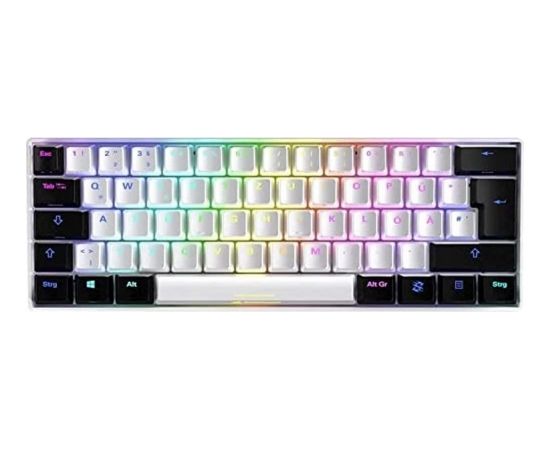 DE layout - Sharkoon SKILLER SGK50 S4, gaming keyboard (white/black, Kailh Blue)