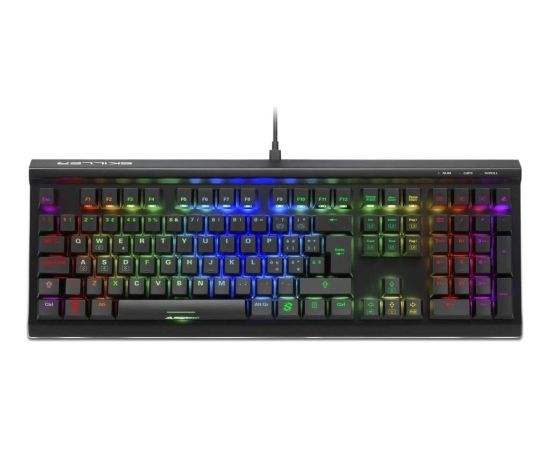 IT layout - Sharkoon SKILLER SGK60, gaming keyboard (black, Kailh BOX Brown)