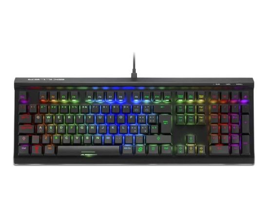 IT layout - Sharkoon SKILLER SGK60, gaming keyboard (black, Kailh BOX Brown)