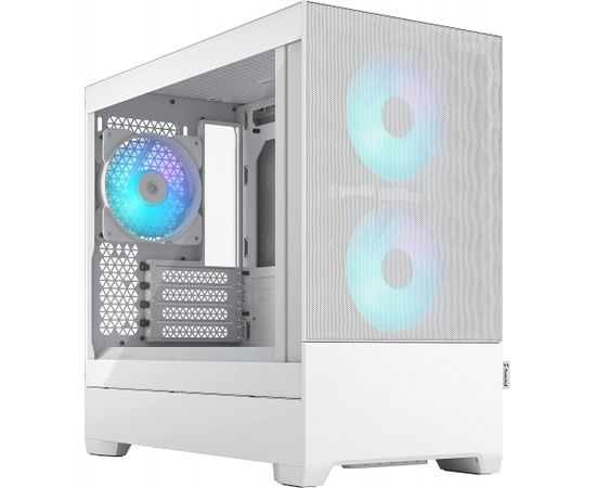 Fractal Design Pop Mini Air RGB white TG Clear Tint, Tower Case (white)