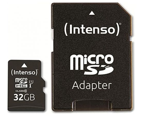 Intenso UHS-I Performance 32 GB microSDXC, memory card (black, UHS-I U1, Class 10)