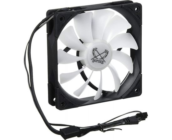 Scythe Kaze Flex 120 ARGB PWM 120x120x27, case fan (black/transparent, 1800 rpm)