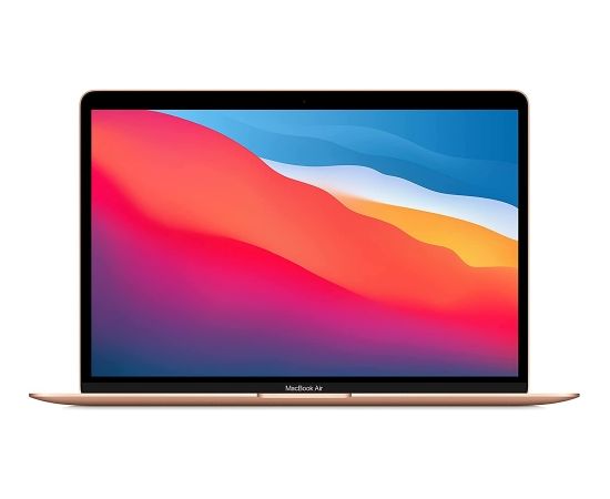 Apple MacBook Air 33.8 cm (13.3") 2020, Notebook (gold, M1, 7-Core GPU, macOS Big Sur, German) - DE Layout