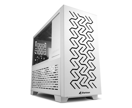 Sharkoon MS-Z1000, gaming tower case (white, tempered glass side panel)