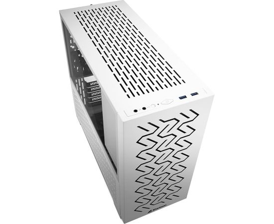 Sharkoon MS-Z1000, gaming tower case (white, tempered glass side panel)