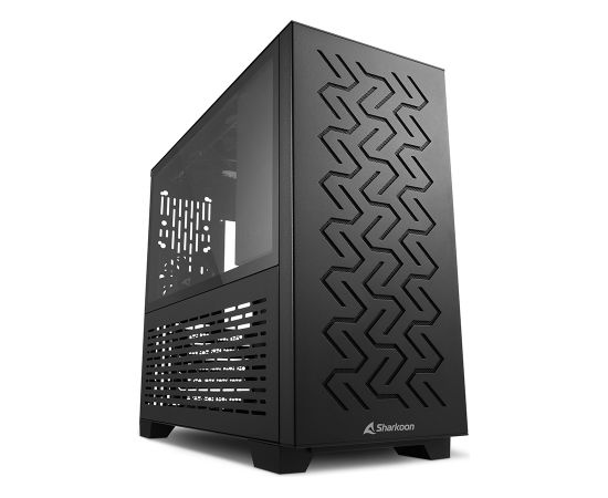 Sharkoon MS-Z1000, gaming tower case (black, tempered glass side panel)