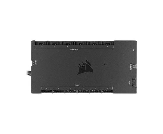 Corsair iCUE Commander CORE XT - Digital Fan Speed ??and RGB Lighting Control Korpusu dzesēšana