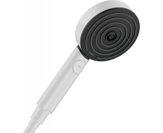 Hansgrohe Pulsify Select 105 3jet Relaxation rokas duša, matēta balta