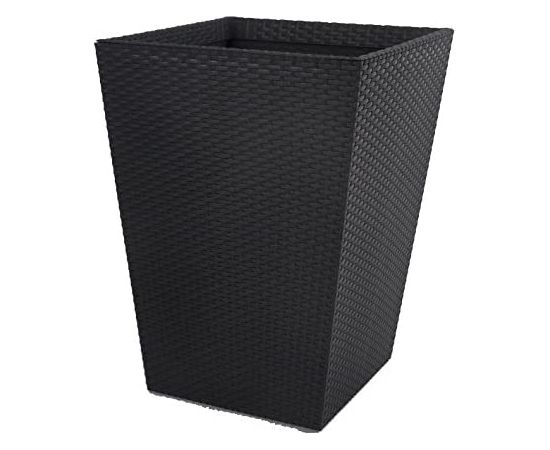 Keter Puķu pods Rattan Planter M 55,4L pelēks