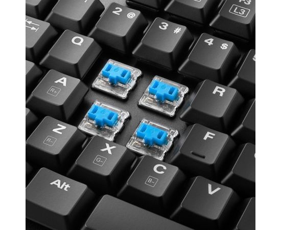 DE Layout - Sharkoon PureWriter TKL RGB Blue