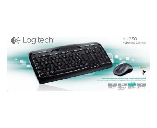 DE Layout - Logitech Wireless Combo MK330 black U - 920-008533