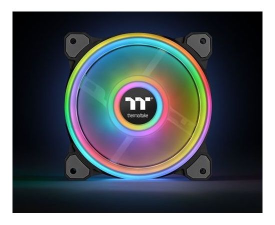 Thermaltake Riing Quad 12 RGB Radiator Fan TT Premium Edition Single Fan Pack, case fan