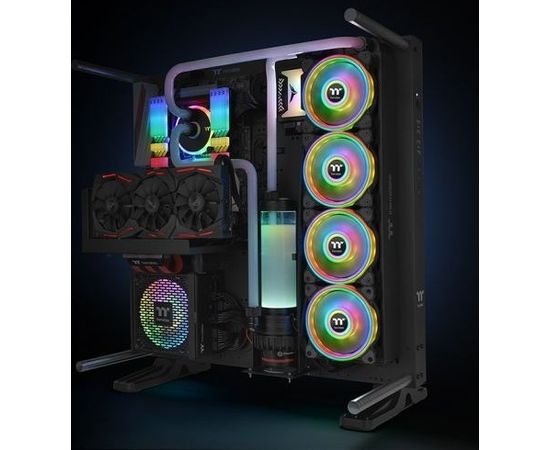 Thermaltake Riing Quad 12 RGB Radiator Fan TT Premium Edition Single Fan Pack, case fan