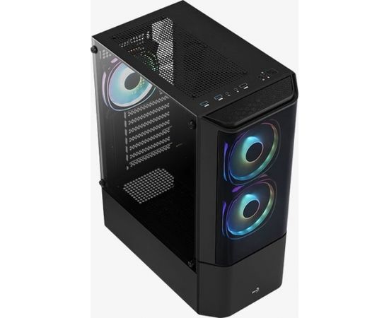 Aerocool Quantum v2 TG black ATX ACCM-PV30033.11