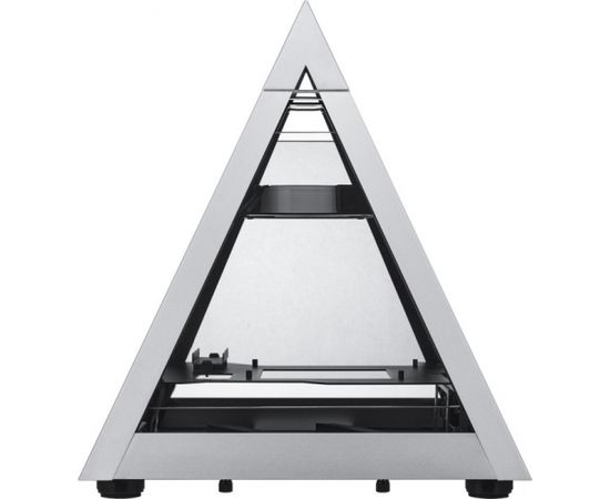 AZZA Pyramid Mini 806, bench / show case (aluminum / black, tempered glass)