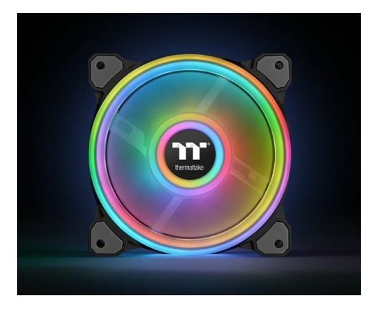 Thermaltake Riing Quad 14 RGB 3erP. black 140x140x25