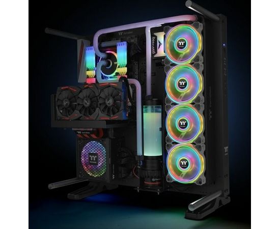 Thermaltake Riing Quad 12 RGB 3erP. white 120x120x25