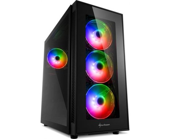 Sharkoon TG5 PRO RGB, tower case (black)