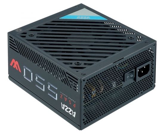 AZZA PSAZ-550W 550W, PC power supply (black, 2x PCIe)