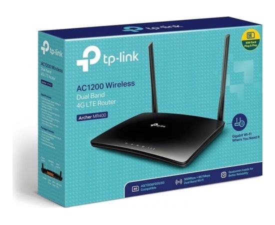 TP-Link Archer MR400 V3.0, routers (AC1350 Dual Band Wireless LTE)