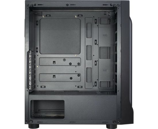 Inter-Tech A-3411 Creek, tower case (black, Tempered Glass)