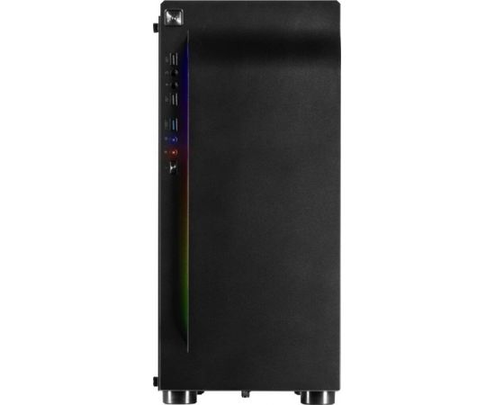 Inter-Tech A-3411 Creek, tower case (black, Tempered Glass)