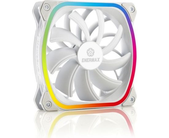 Enermax SQUA ARGB White, case fan (white, single fan)