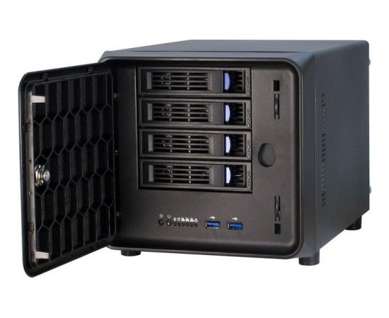 Inter-Tech SC-4100 4 * HDD black ITX storage enclosure