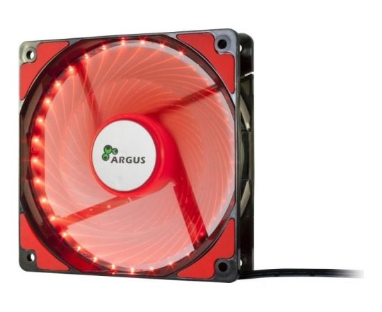 Inter-Tech L-12025 120x120x25mm, case fan (Black / Red)