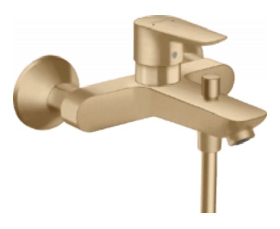 Hansgrohe HG Talis E vannas maisītājs, brushed bronze