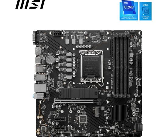 MSI B760M-P DDR4, motherboard - 1700