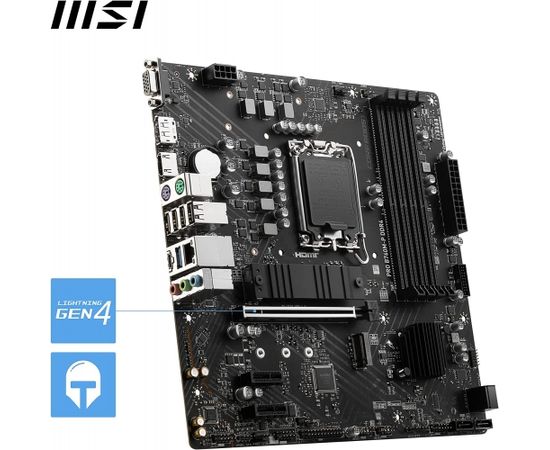 MSI B760M-P DDR4, motherboard - 1700