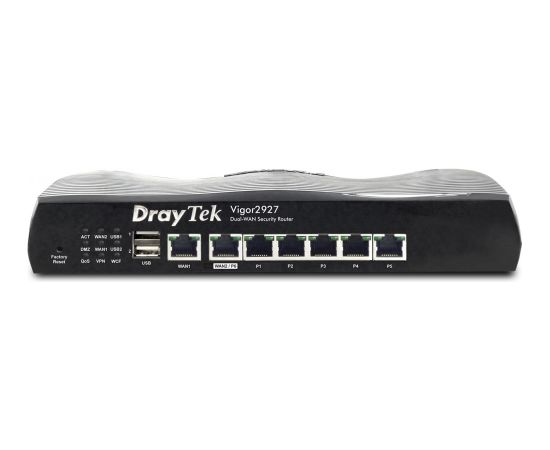 Dray Tek Draytek Vigor2927 wired router Gigabit Ethernet Black