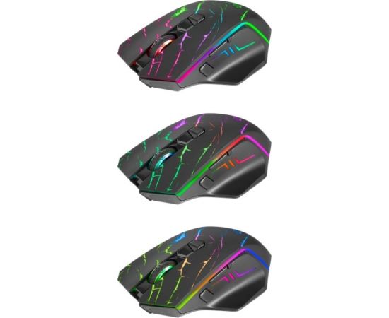 MOUSE DEFENDER GM-503 URAN OPTIC RF RGB 3200dpi 8P